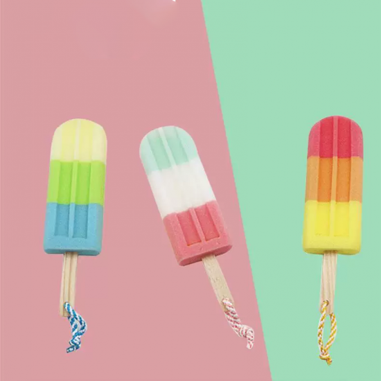 Ice Cream Shaped Bath Sponge
